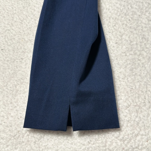 Crown & Ivy Ladies Cary Navy Bi Stretch Ankle Pants, EUC (Looks New), Size 6P - Picture 9 of 12